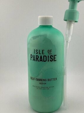 Isle of Paradise Mint Green Self-Tanning Butter - Medium